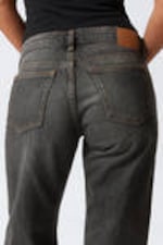Mine Grey - Medium Grey - Arrow Low Rise Regular Straight Leg Jeans - 4