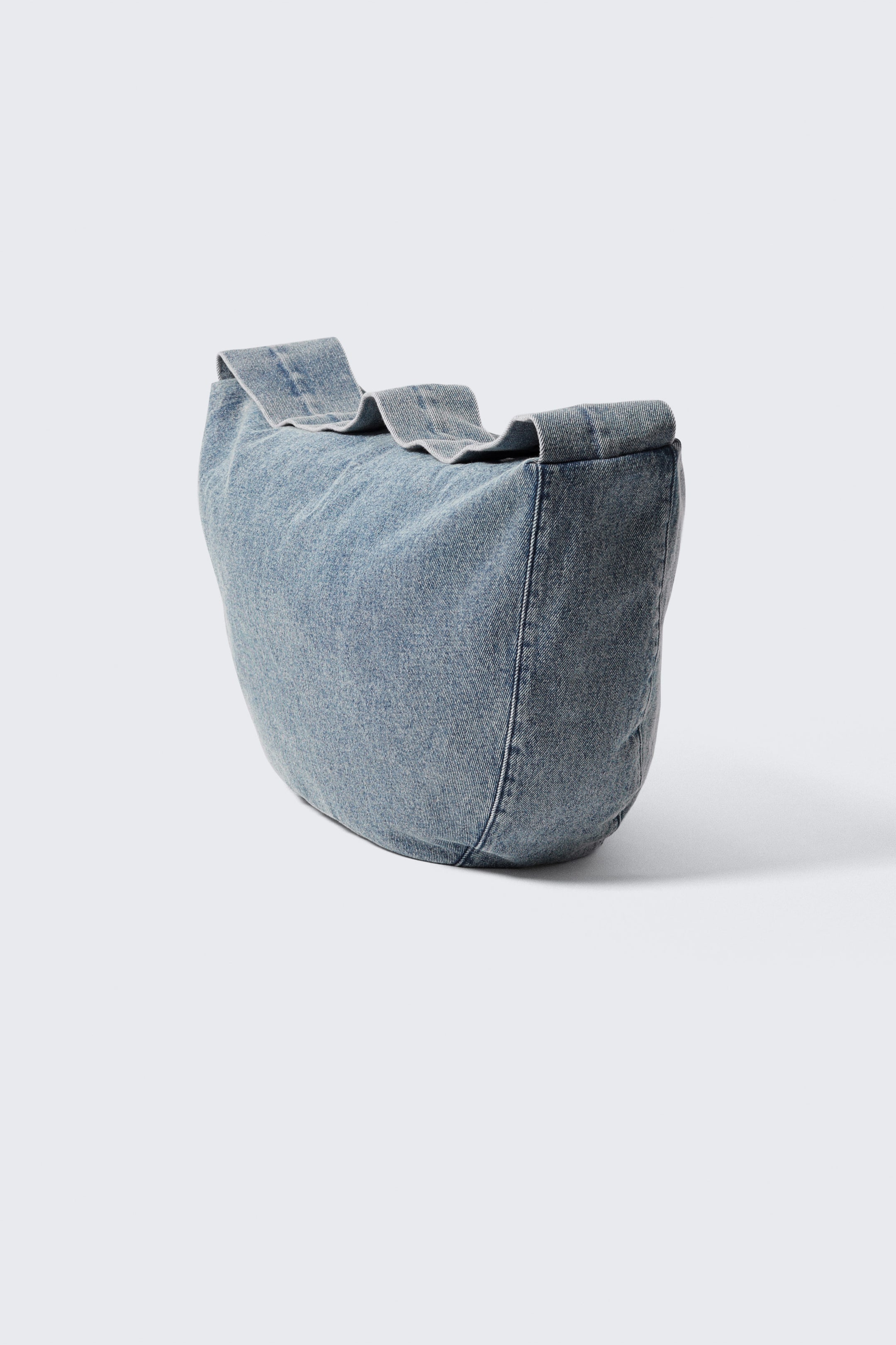 Blauw - Samir denim crossbodytas - 2