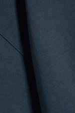 Dunkelblau - Oversized T-Shirt mit U-Boot-Ausschnitt - 4