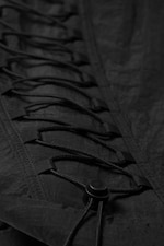 Black - Dawa Drawstring Shoulder Bag - 6