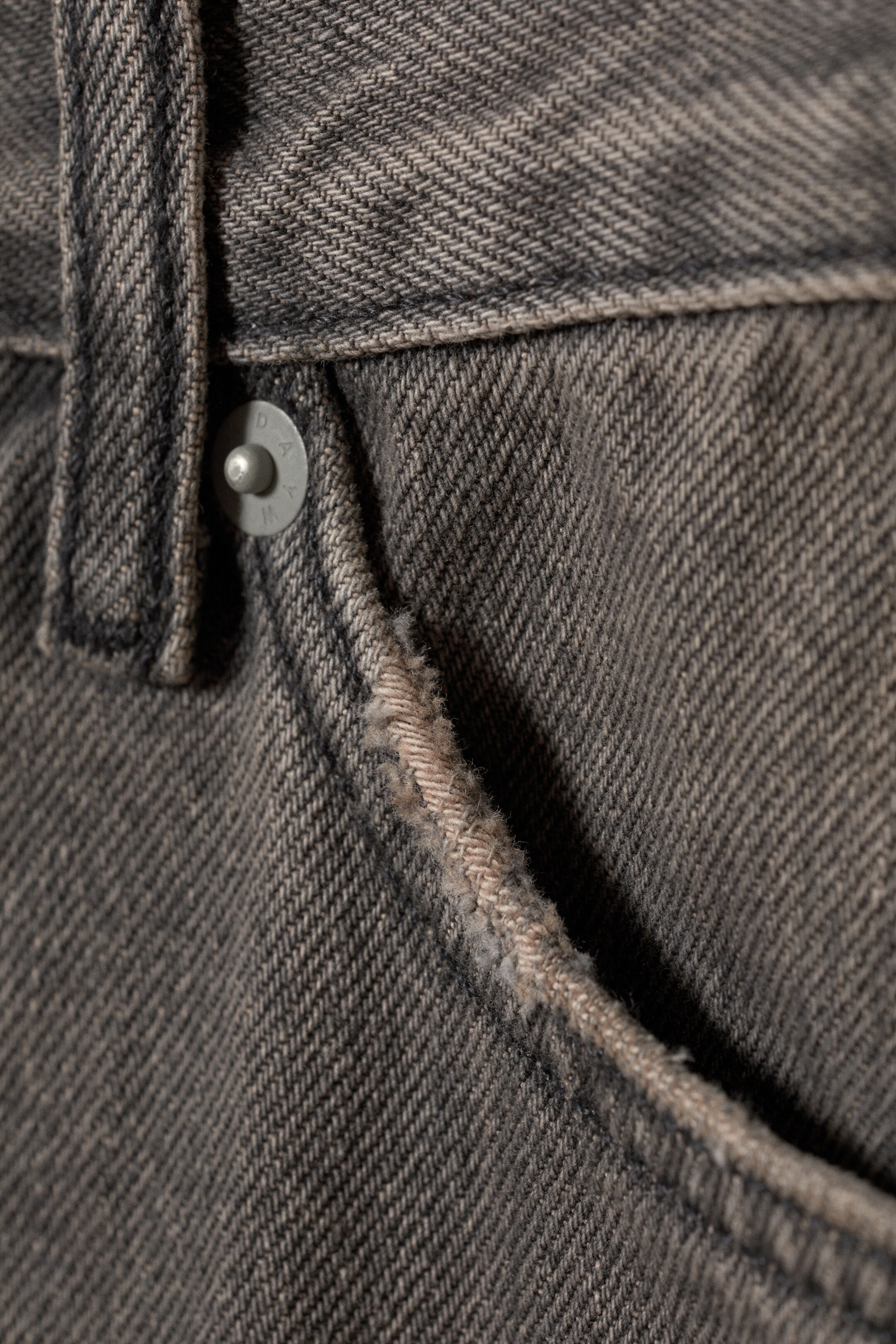 Agrandir l'image: Jean ample jambe large taille mi-haute Rail - Clay Grey – Gris - FEMME | H&M FR 2