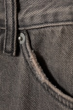 Clay Grey - Grau - Rail Mid Waist Loose Wide Jeans - 1