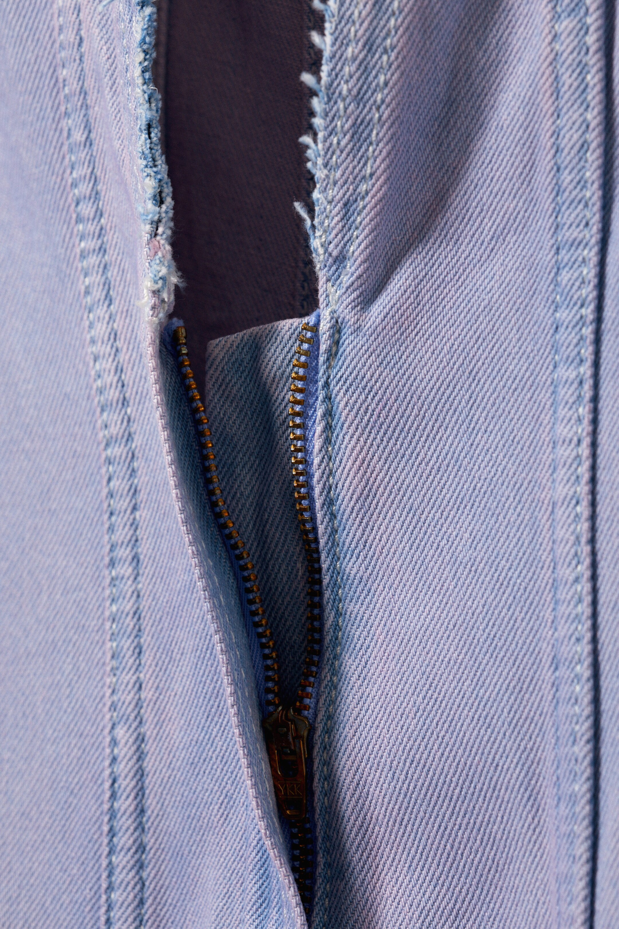 Lilac - Skewed Denim Dress - 3