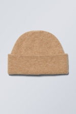 Beige - Flip Beanie - 0