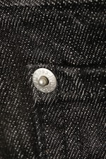 Extra Black Rinse - Looser Regular Waist Loose Straight Jeans - 6