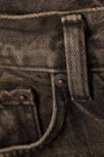 Bruin met wassing - Galaxy Loose Straight Leg Jeans - 12