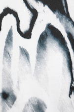 White - Abstract Print - Great Boxy Graphic Long Sleeve T-shirt - 2