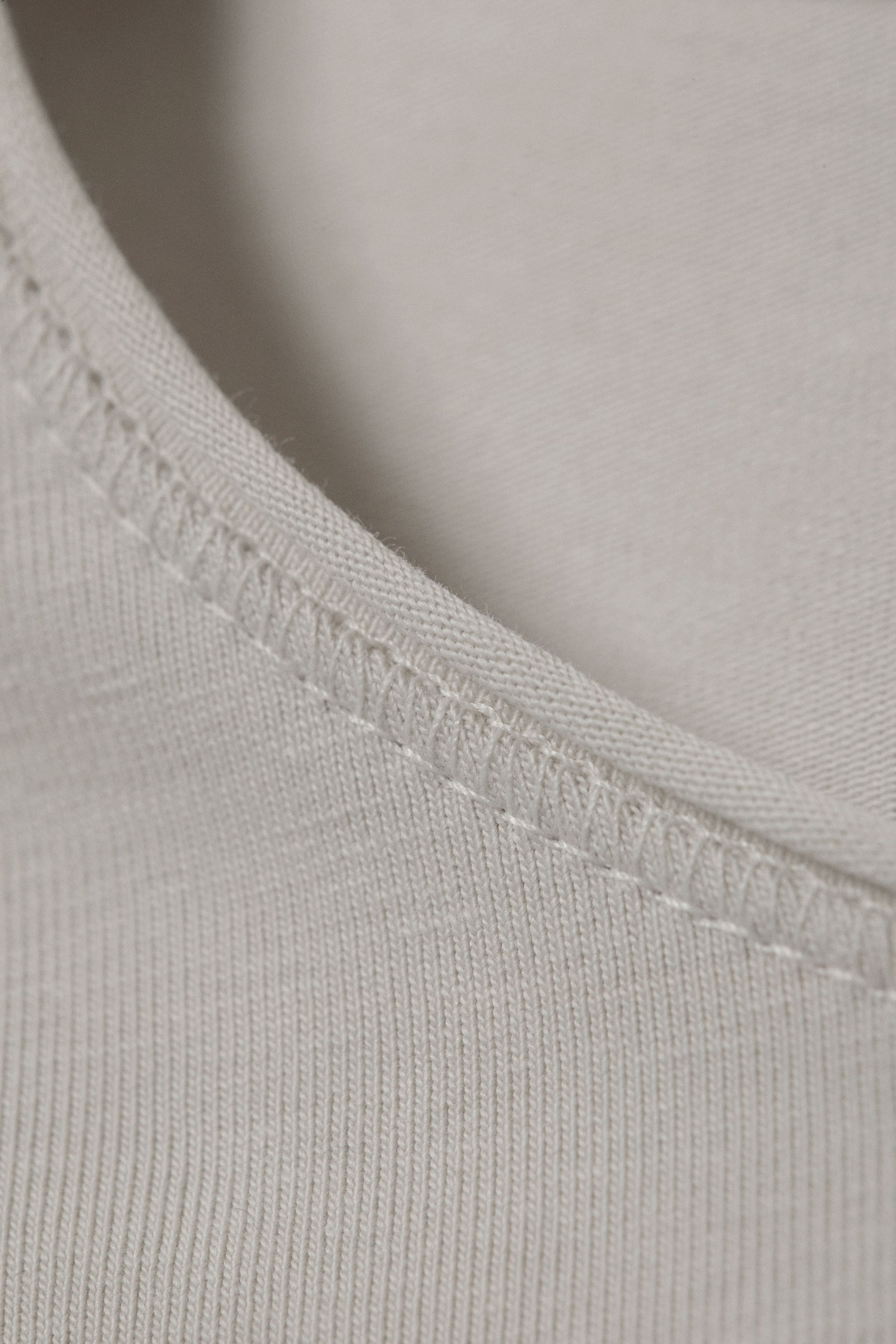 Ecru - Longsleeve aus Baumwolle - 4