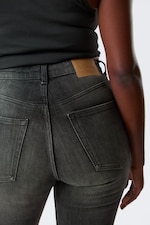 Black Web - Noir - Jean évasé standard taille haute Glow Curve - 4