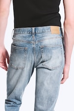 Blue Horses - Medium Blue - Orion rett slim-fit-jeans med mellomhøyt liv - 4