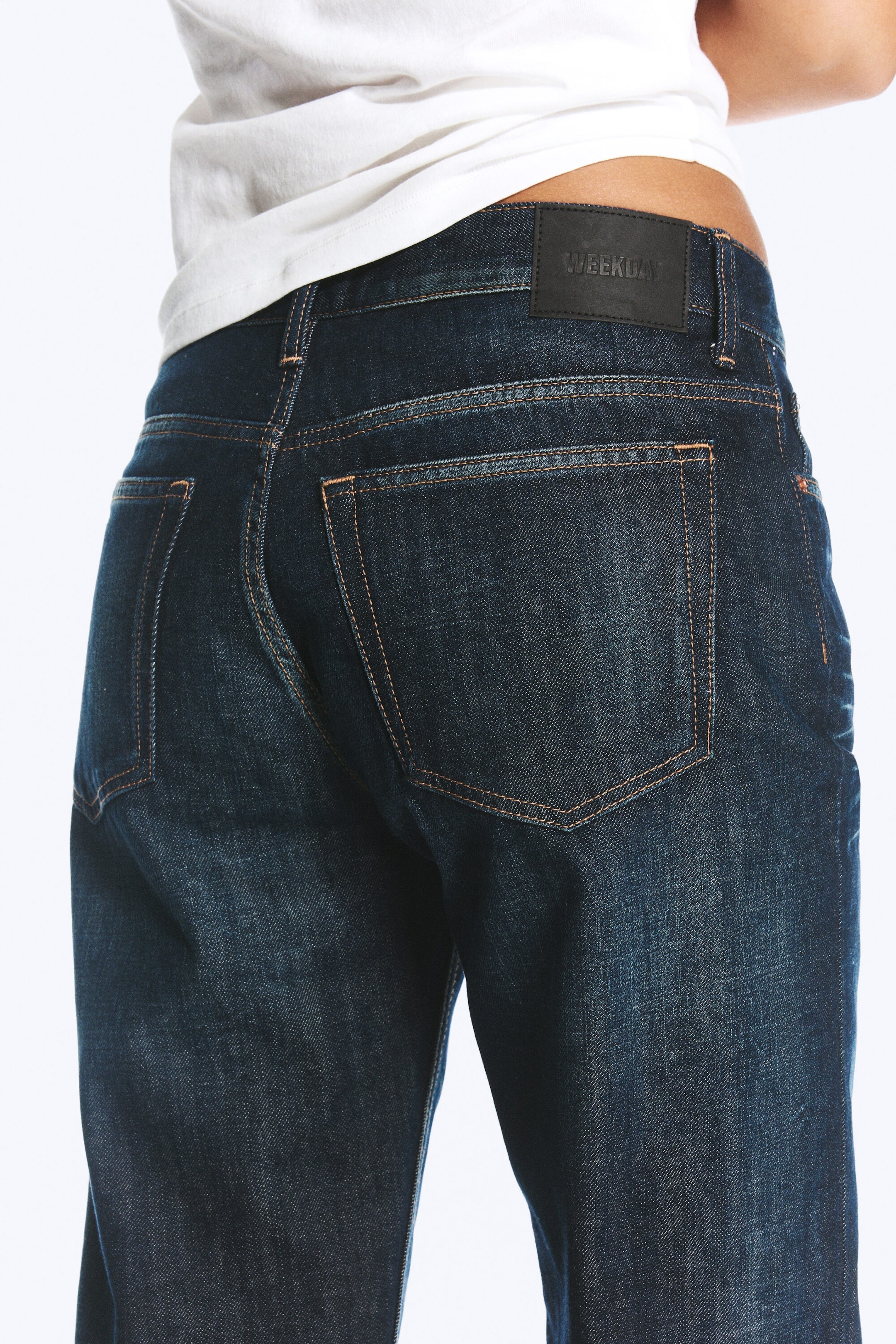 Bounty Blue - Mörkblå - Sonic Low Waist Regular Straight jeans - 3