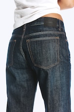 Bounty Blue - Mörkblå - Sonic Low Waist Regular Straight jeans - 3