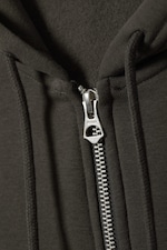 Dark grey - Standard Midweight Zip Hoodie - 1