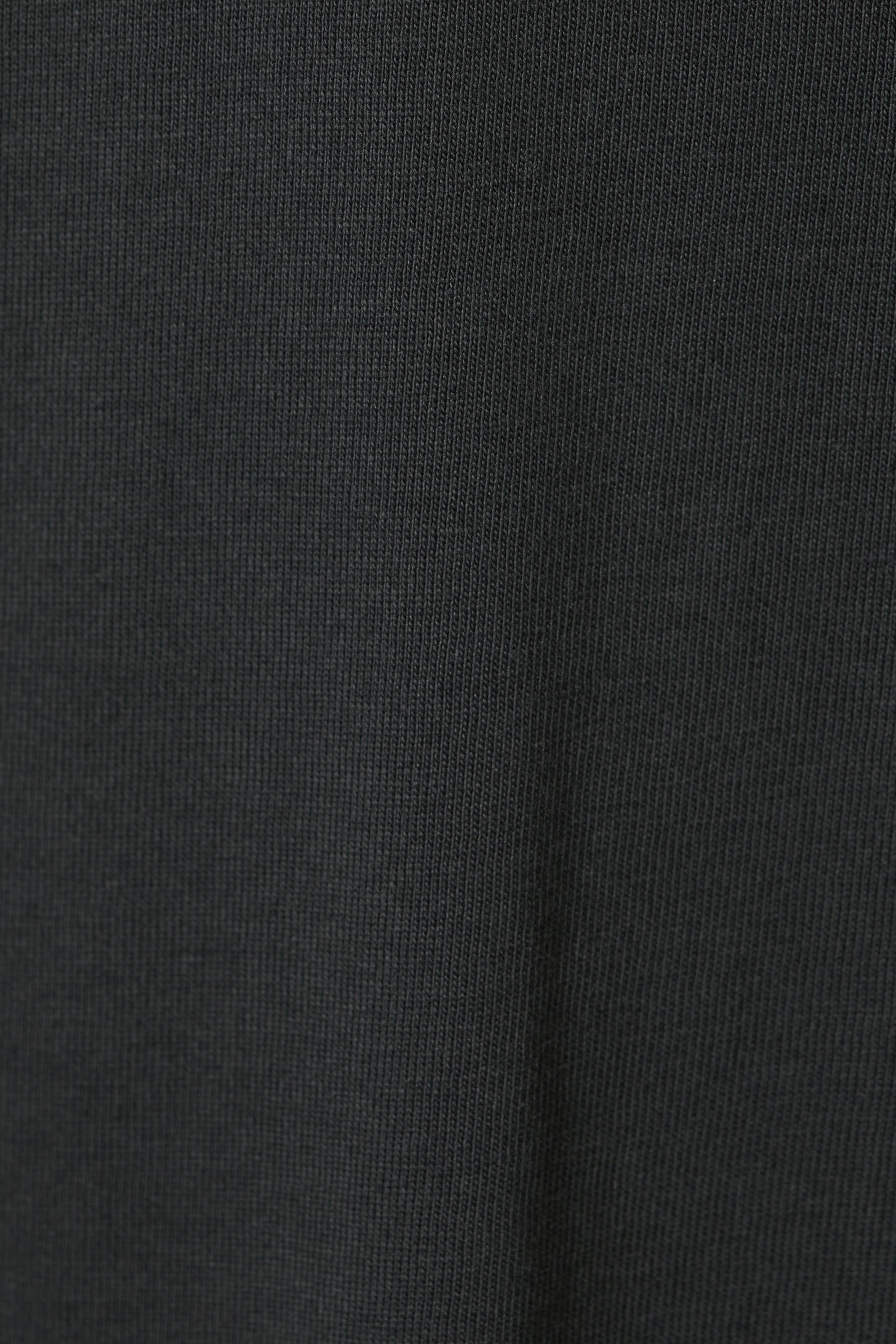 Mörkgrå - Avslappnad boxig t-shirt i bomull - 2