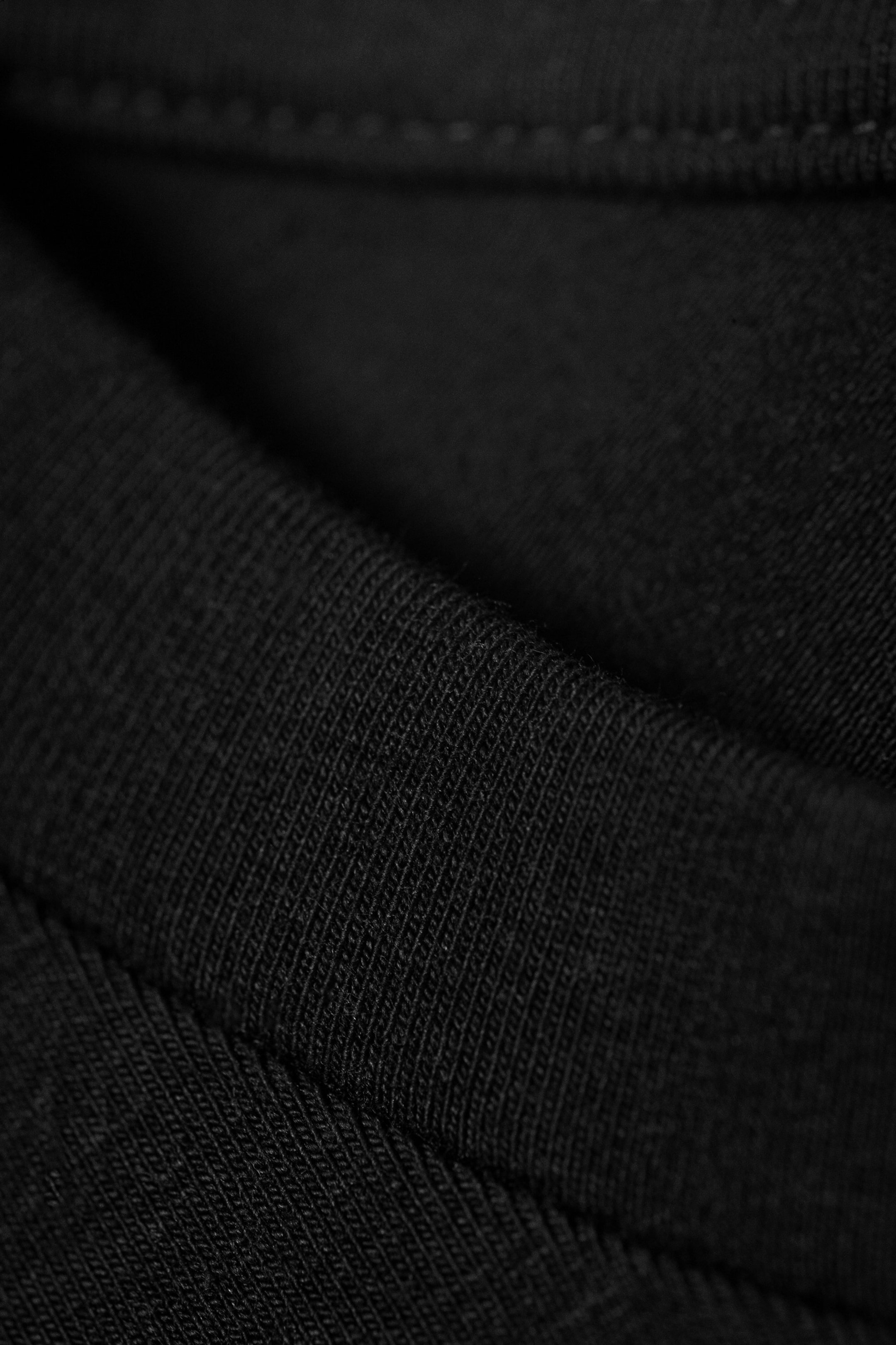 Zwart - Mini-T-shirtjurk met korte mouwen - 5