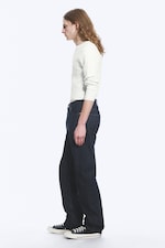 Blue Rinse - Dunkelblau - Space Mid Waist Relaxed Straight Leg Jeans - 2