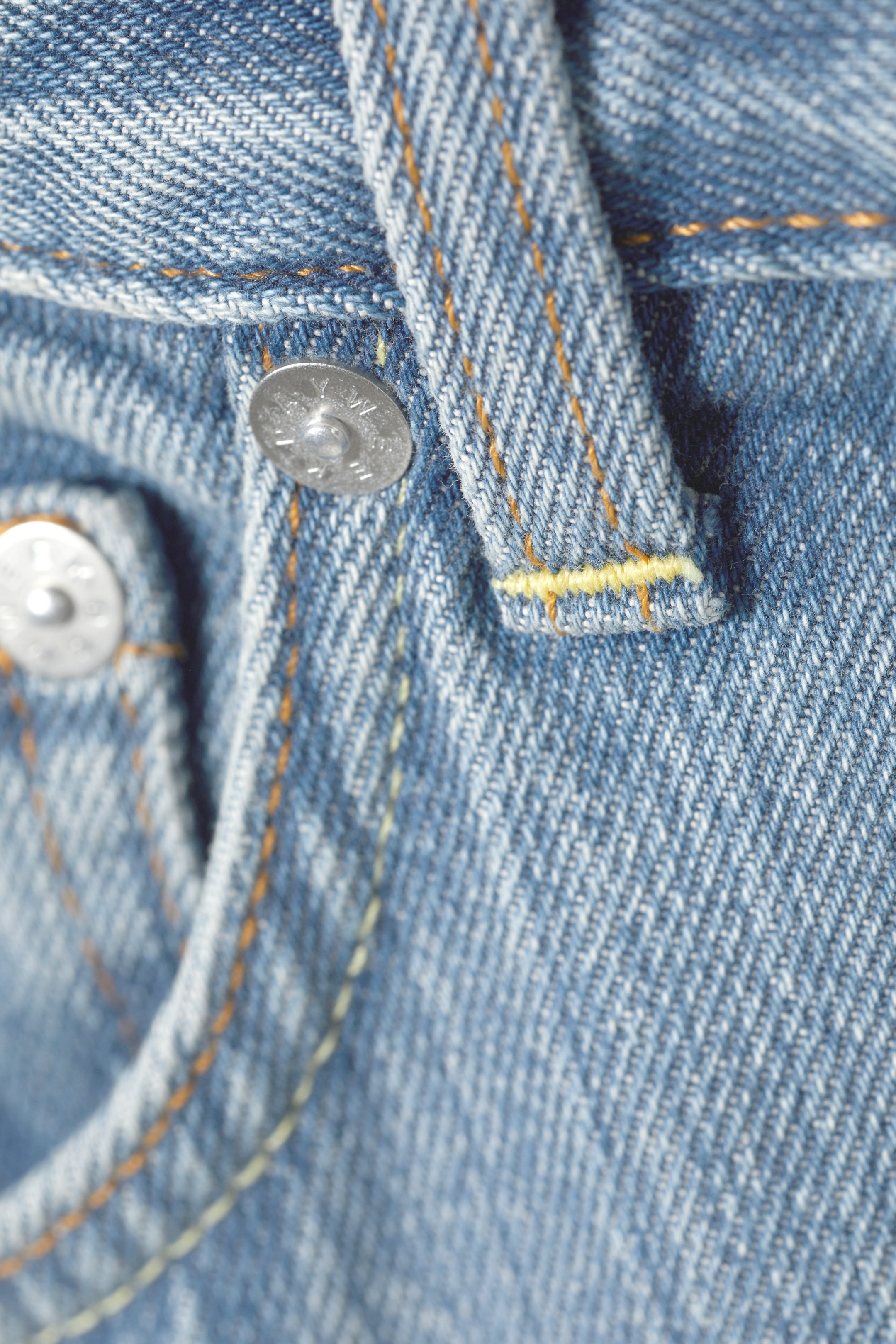 Novel Blue - Space Mid Waist Relaxed Straight Jeans - 1