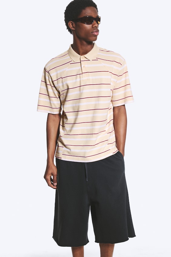 Top polo Boxy Loose
