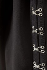Black - Cacia Hook Eye Top - 1