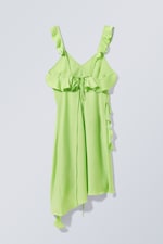 Chartreuse - Wave Dress - 1