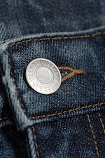 Blue Hymn - Medium Blue - Planet Slim Low Rise Denim Shorts - 4