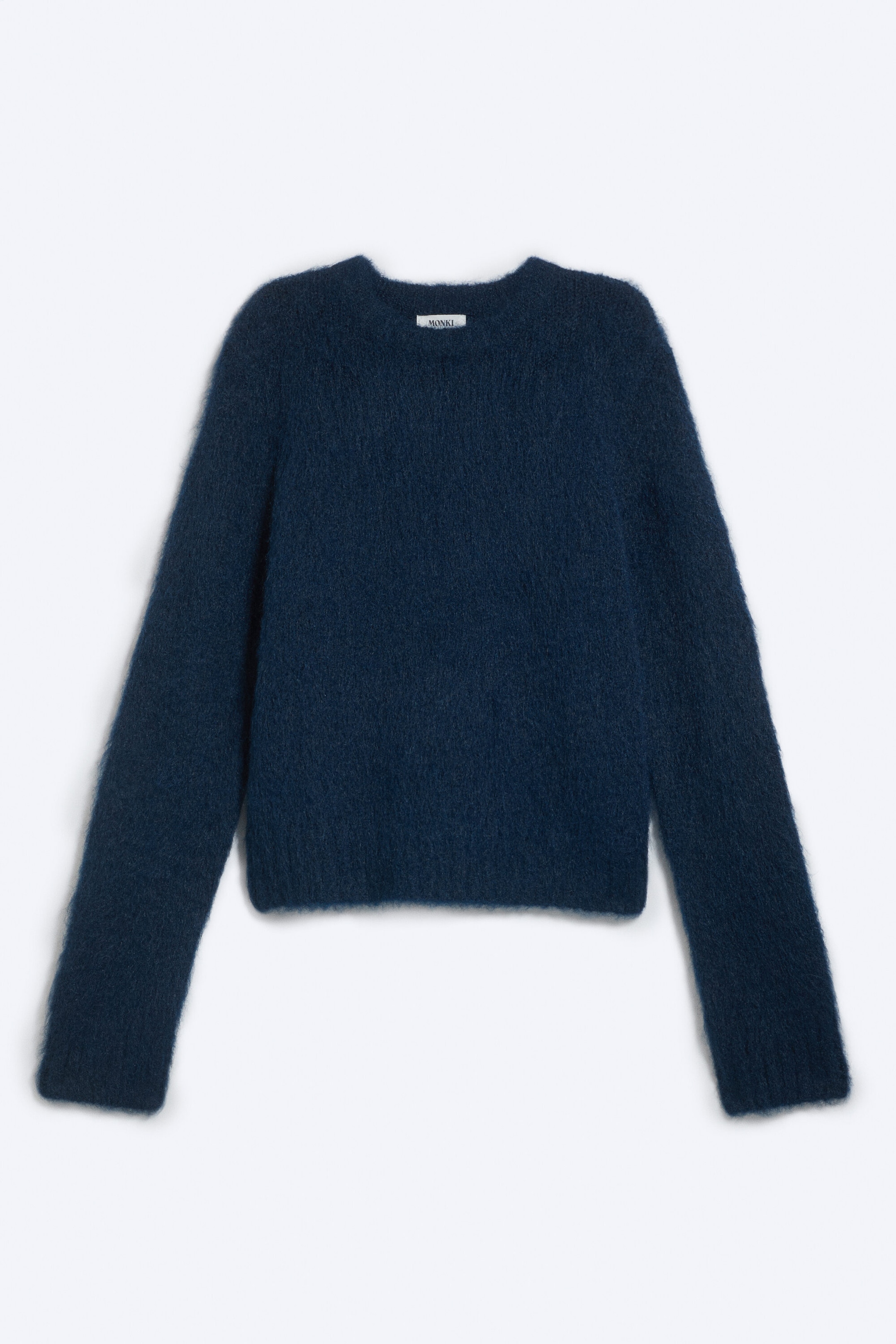 Dark Blue - Knitted Sweater - 5