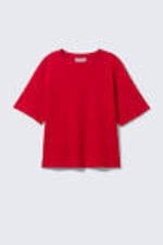 Bright Red - Perfect Boxy T-shirt - 3