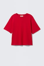 Knallrot - Kastiges T-Shirt Perfect - 0