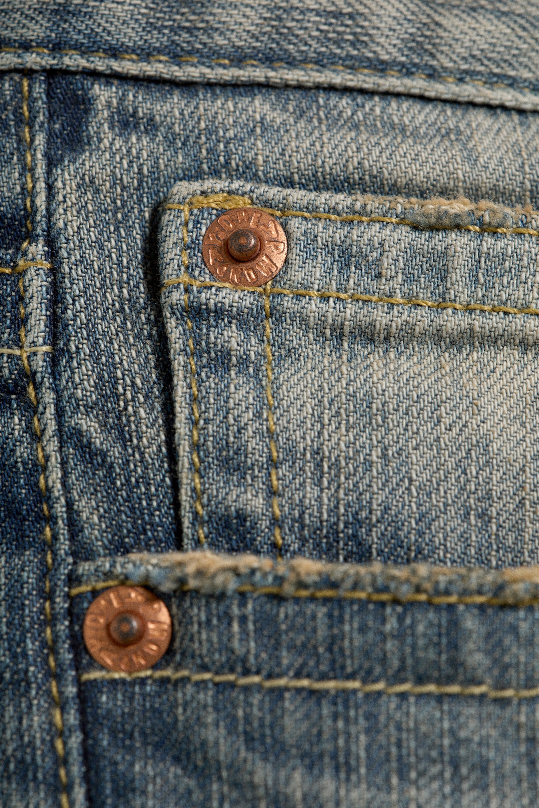 Sunset Blue – mørkeblå - Struggle bootcut-jeans med lavt liv og smal passform - 6