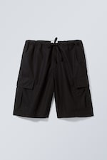 Svart - Parachute cargoshorts med løs passform - 0