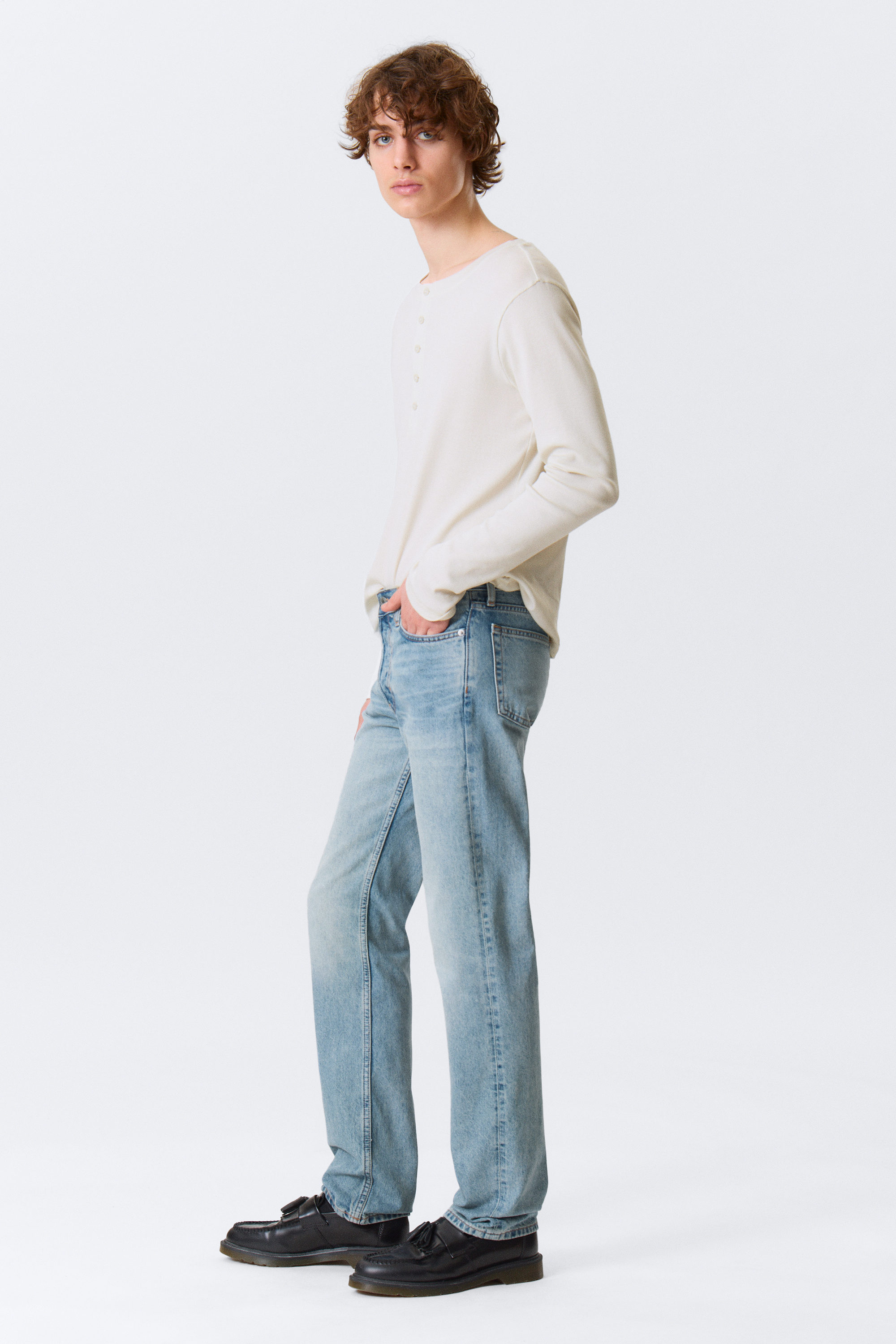 Seventeen Blue - Blå - Klean Regular Straight Leg Jeans - 2