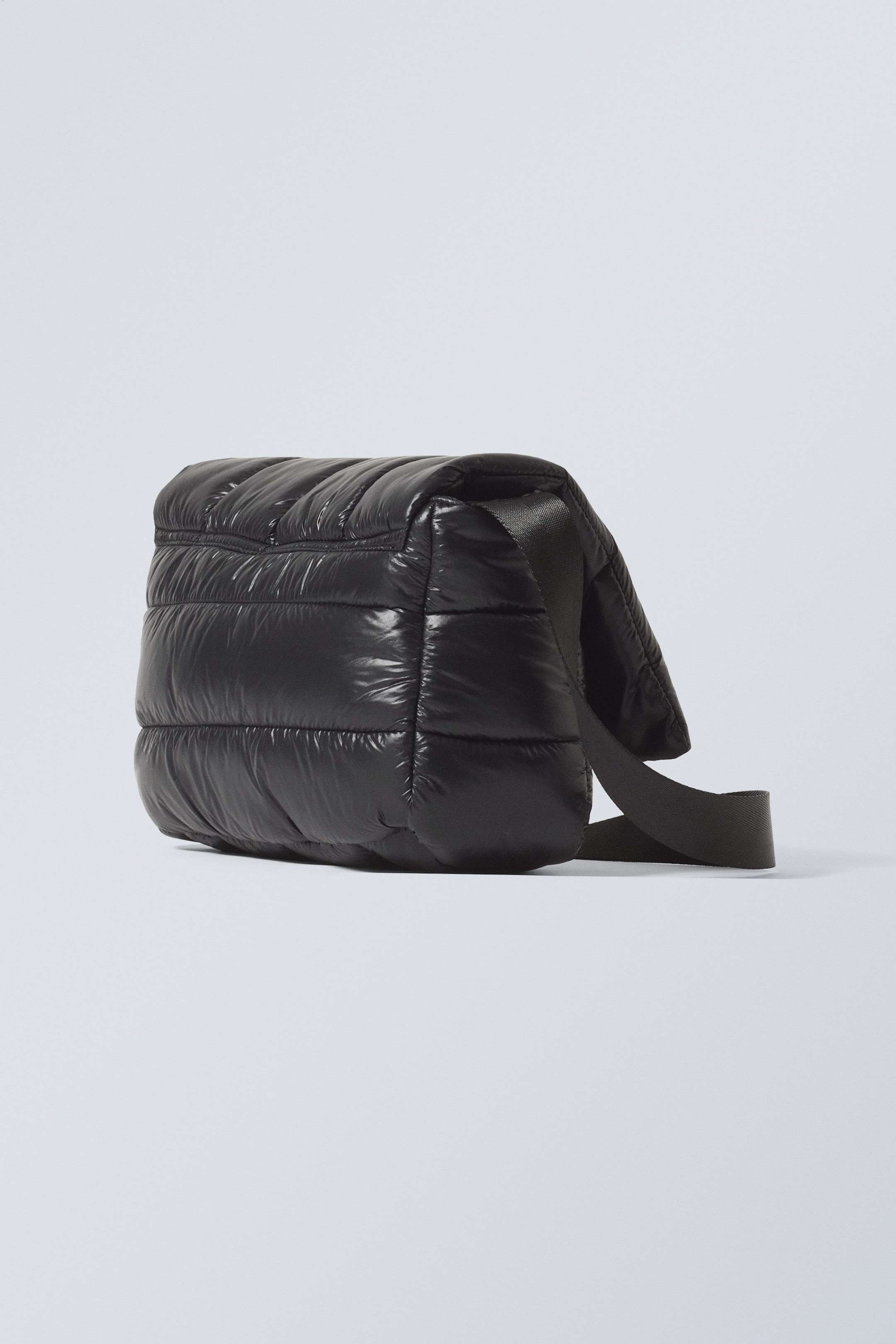 Padded Black - Nessa Padded Handbag - 1