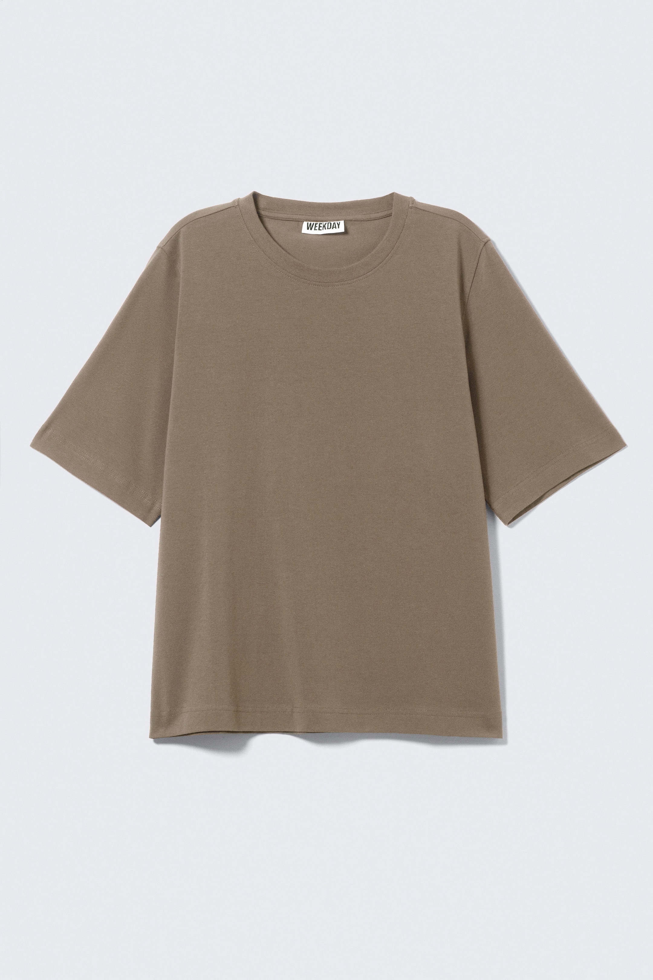 Grijs - Perfect boxy T-shirt - 0