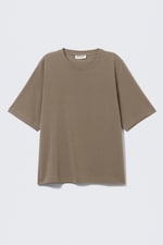 Grijs - Perfect boxy T-shirt - 0