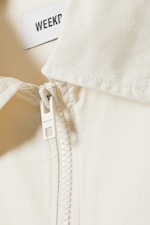 Crèmevit - Jacka i linneblandning - 1