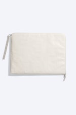 Helles gedecktes Taupe - Laptop-Hülle - 1