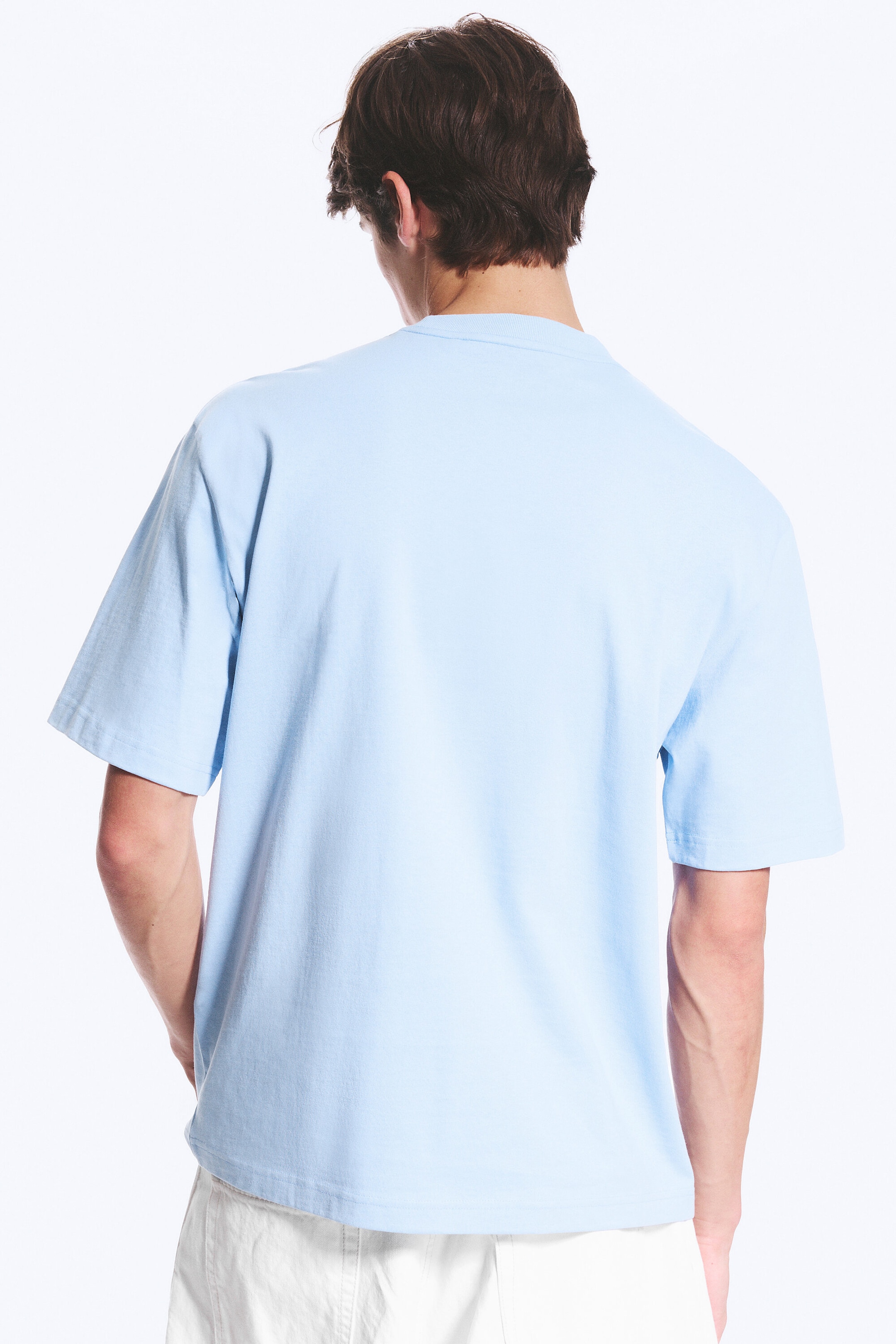 Light Blue - RELAXED FIT T-SHIRT - 2