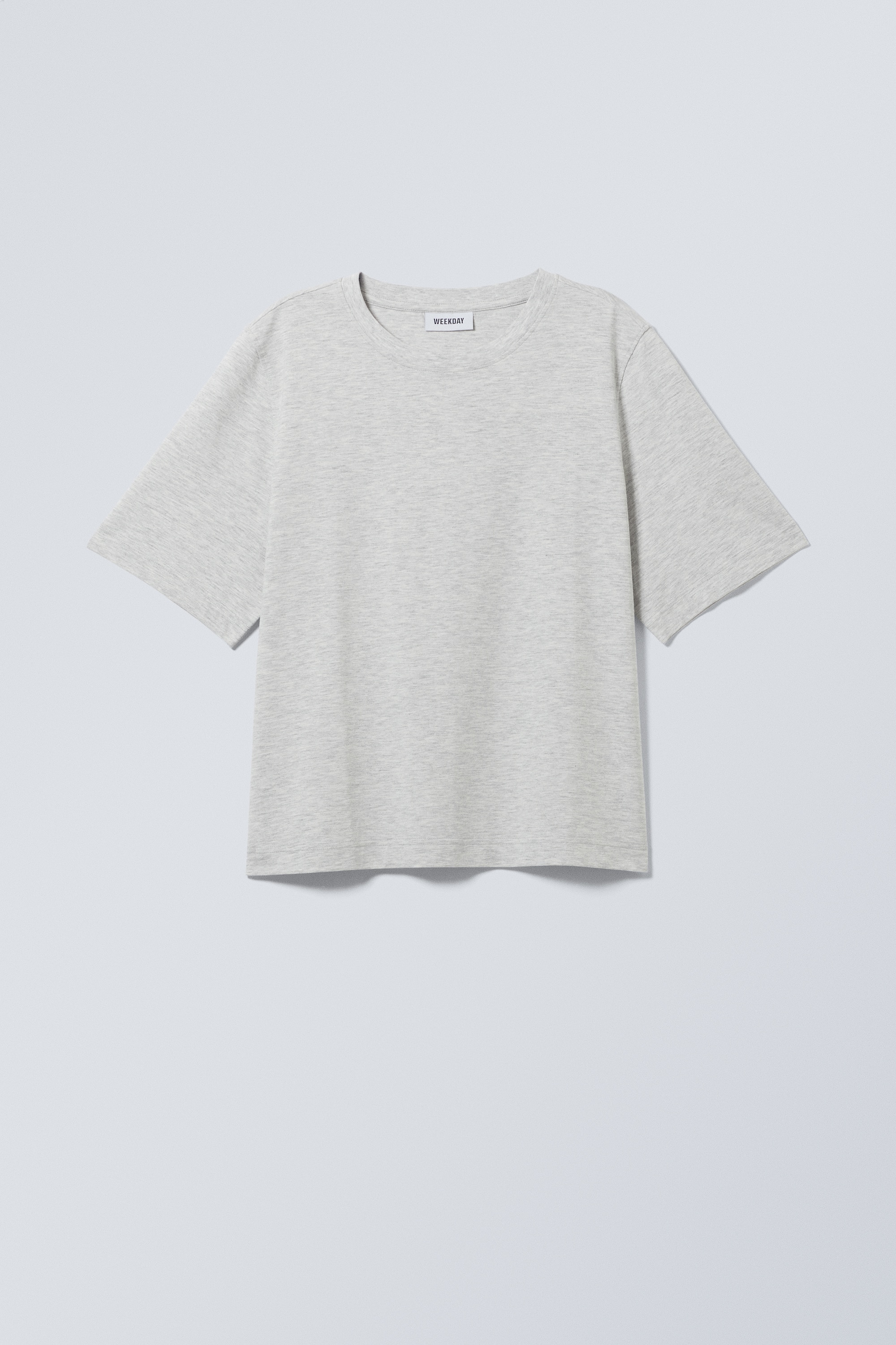 Perfect Boxy T-shirt - Light Grey Melange/Black/White/Dark Blue/Tmavě zelená