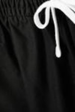 Black - Regular Oxford Shorts - 4