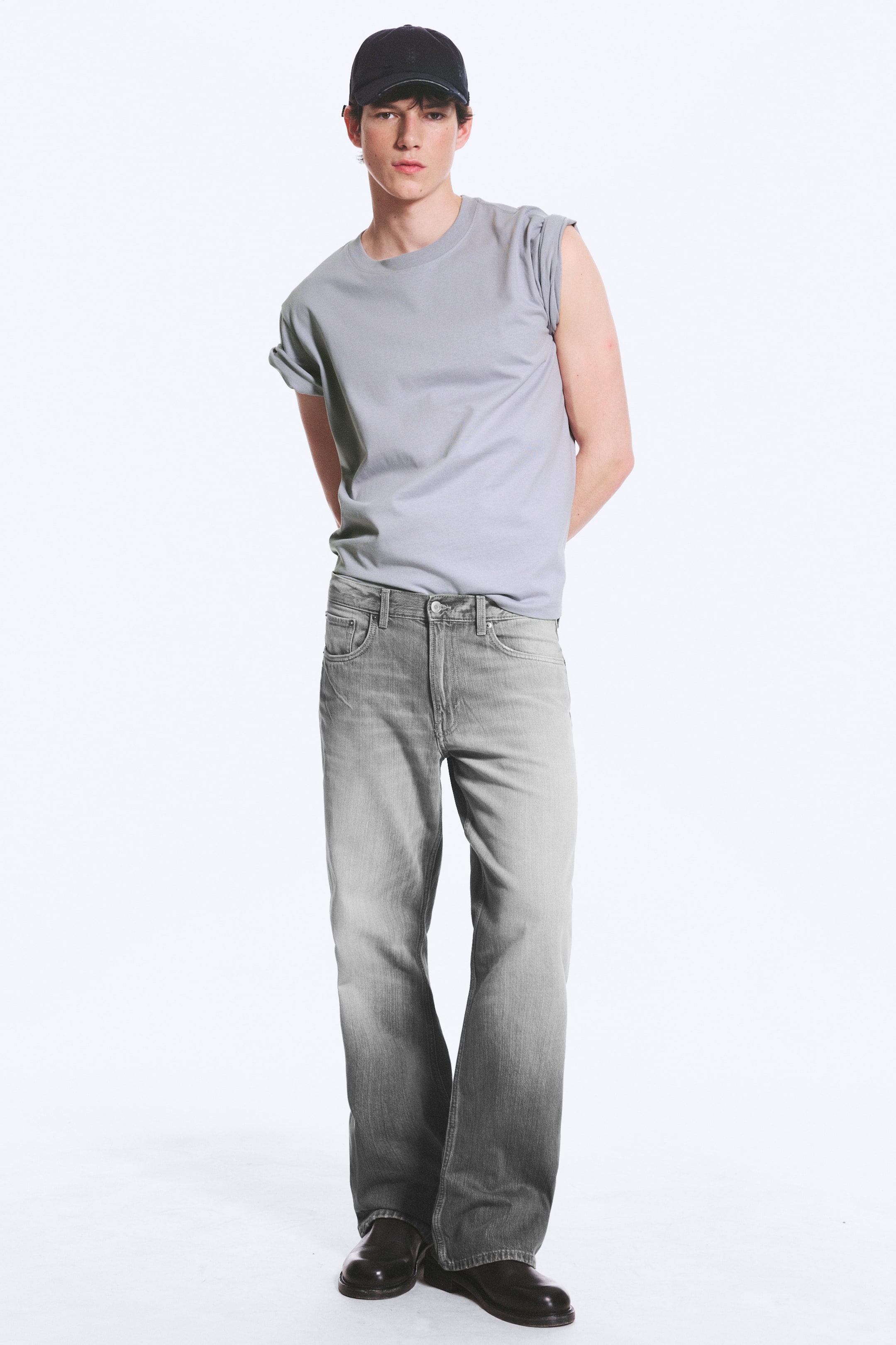 Agrandir l'image: Jean bootcut décontracté Mercury - Complex Grey - HOMME | H&M CH 1