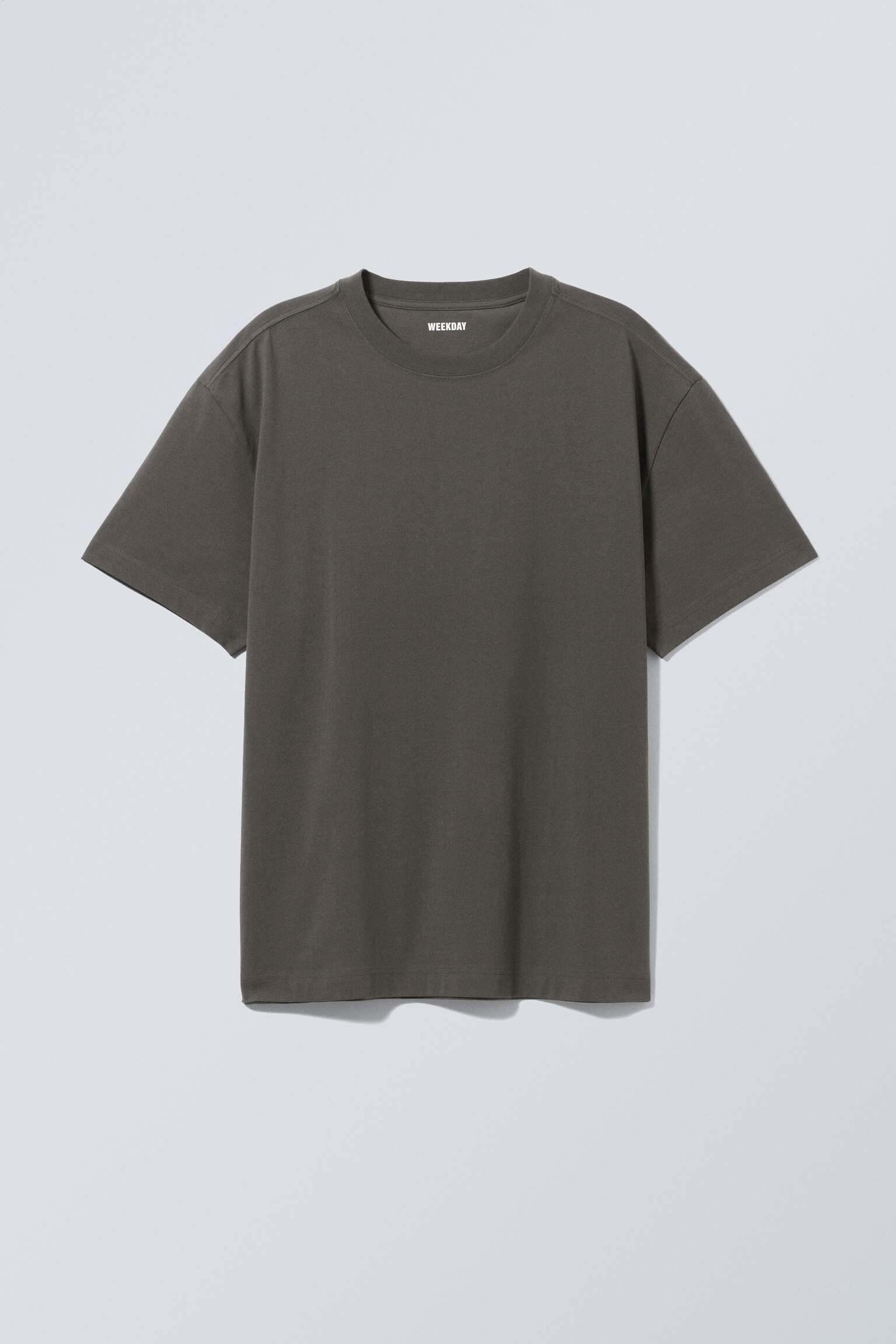 T-shirt oversize pesante - Grigio scuro/Bianco/Verde pastello/Blu brillante/Nero/Grey/Verde kaki/Verde scuro