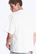 Weiß - 3er-Pack T-Shirts mit lockerem Boxy Fit - 2