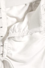 Light Dusty Beige - Ruched Mini Skirt - 1