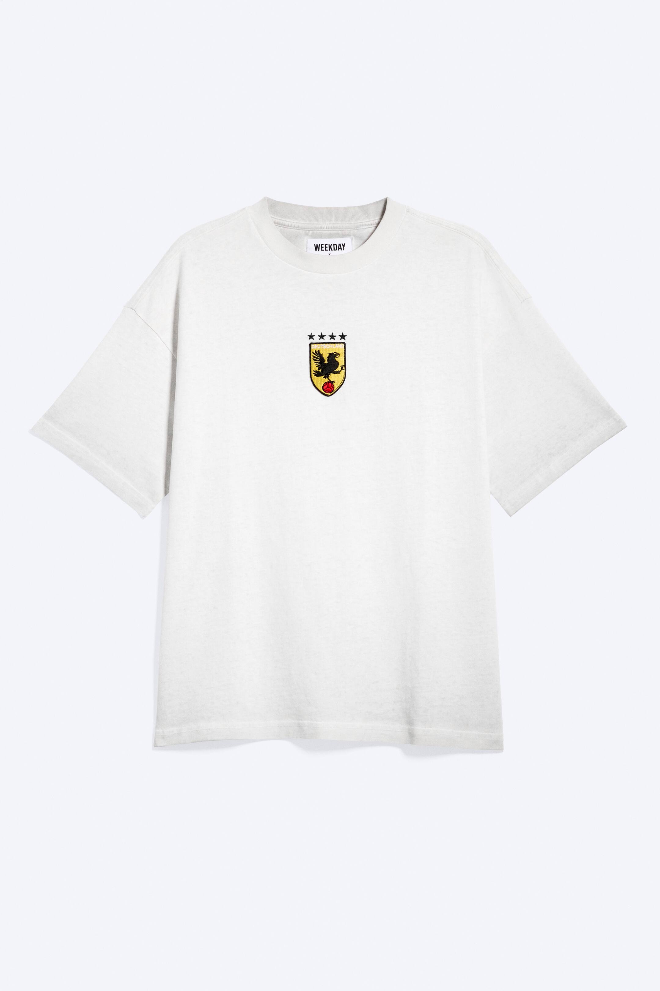 Ver imagen más grande: TOFFS Great Boxy Camiseta de Fútbol Alemania - Blanco Roto - HOMBRE | H&M ES 1