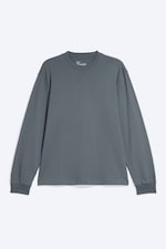 Dunkelgrau - Longsleeve mit lockerer Passform - 3