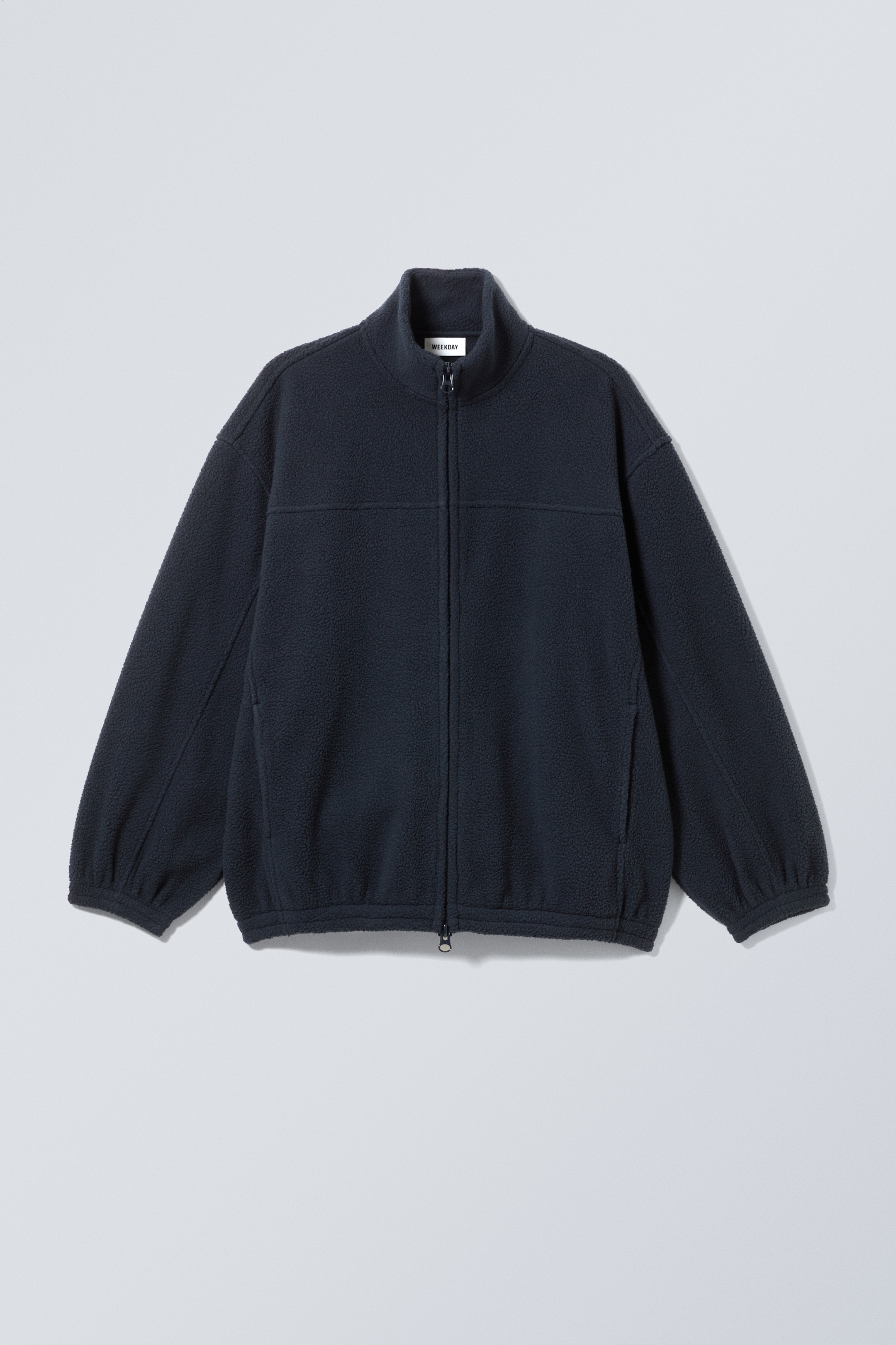 View larger image: Fleece Zip Jacket - Navy Blue - Ladies | H&M GB 1
