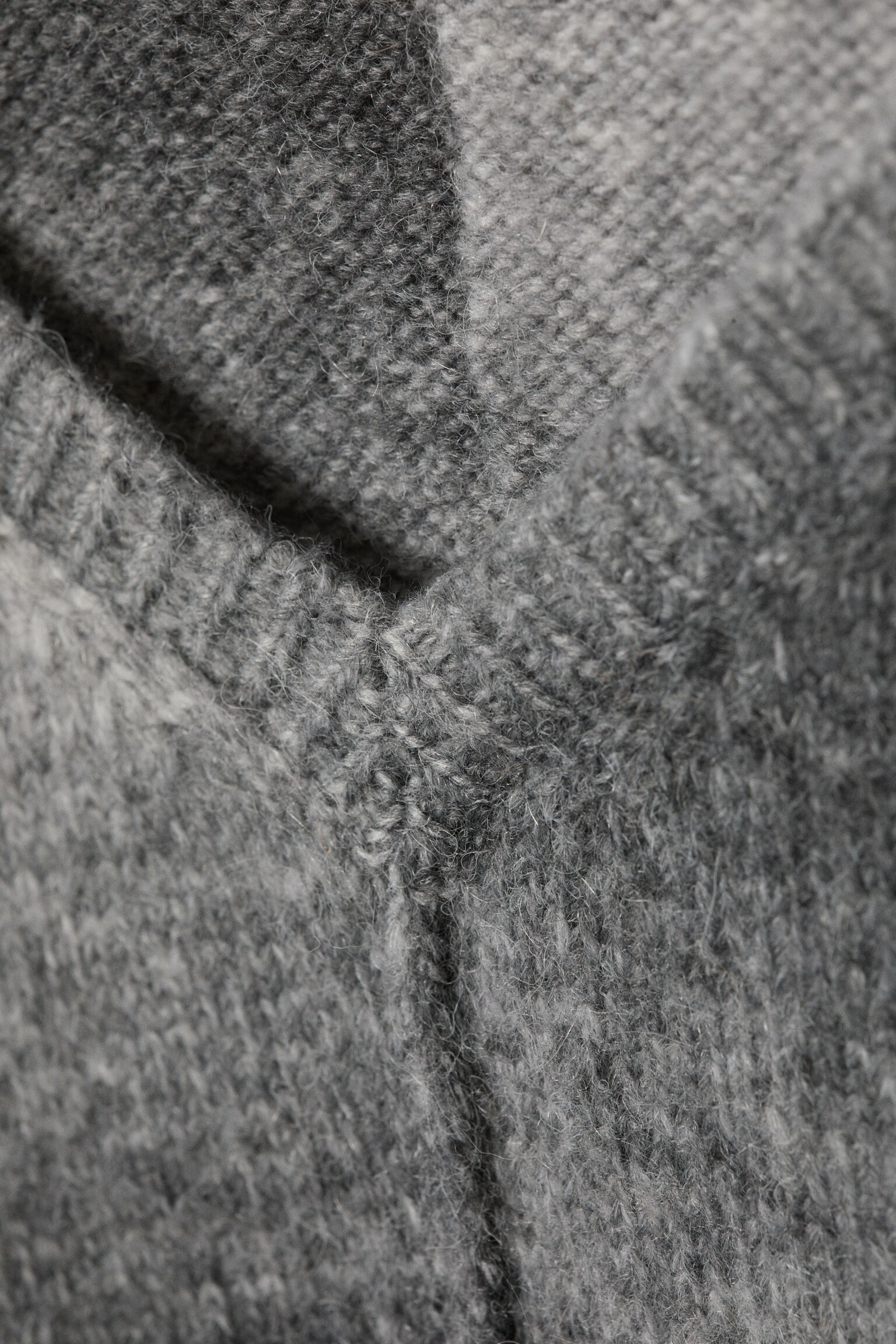 Space-Dye-Strickpullover mit V-Ausschnitt - Grau - Space-Dye/Dunkelgrün - Space-Dye - 4