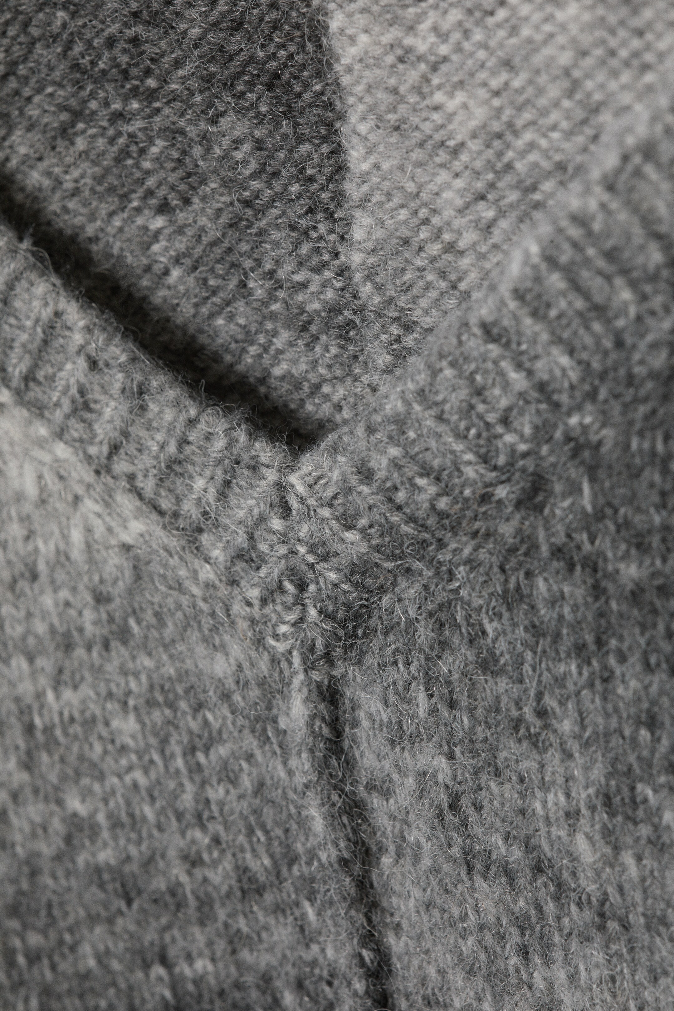 Größeres Bild ansehen: Space-Dye-Strickpullover mit V-Ausschnitt - Grau - Space-Dye - Ladies | H&M DE 6