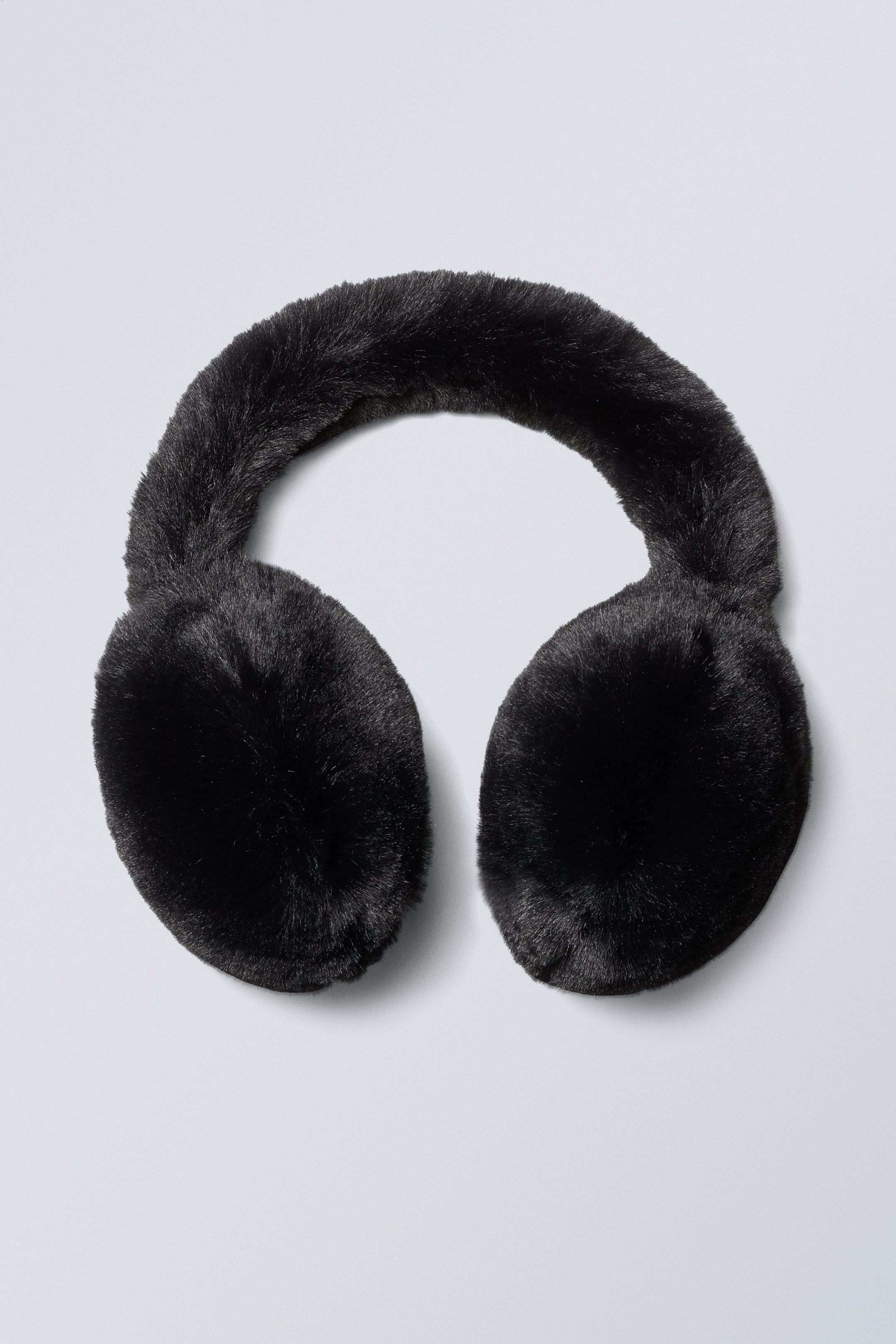 Black - Fiona Faux Fur Earmuffs - 0