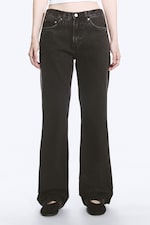 Tuned Black - Black - Moon Mid Rise Regular Bootcut Leg Jeans - 2